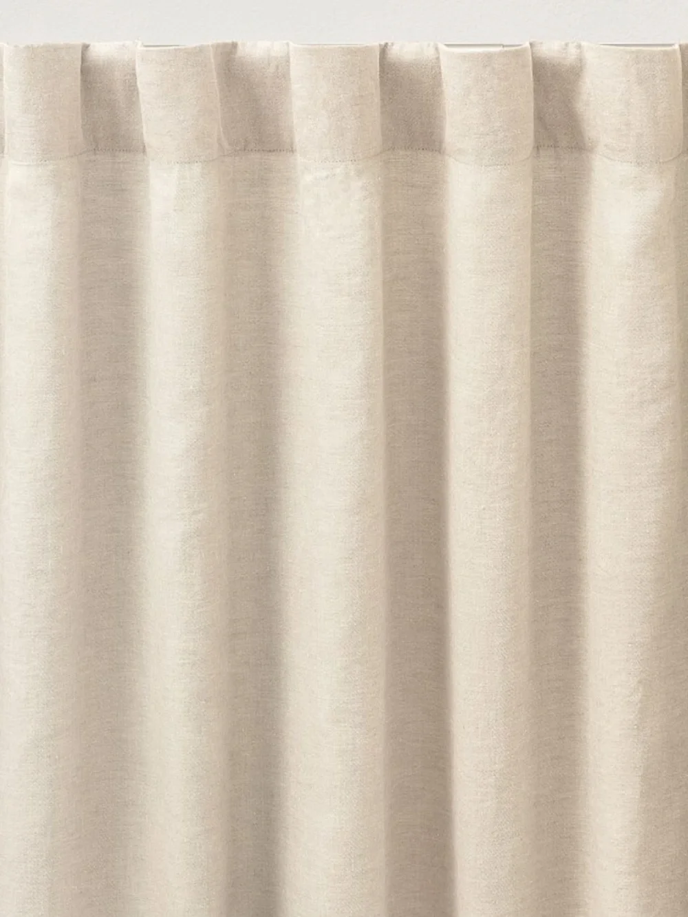 NEW Pottery Barn Belgian Flax Linen Blackout Curtains - Set of 2  100” W x 120
